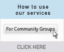 How to us eour services - Community groups and schools