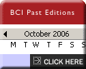 Past editions of Business Community Intelligence Newsletter