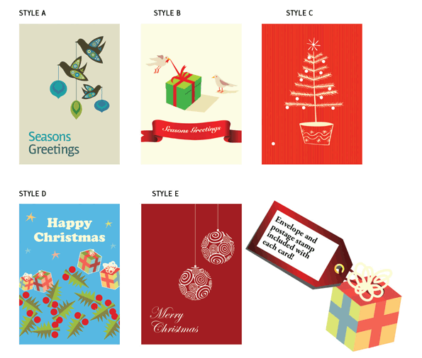 Christms Giving Card Designs