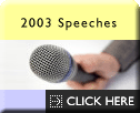Communities in Control Speeches 2003