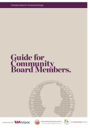 Westpac Guide for Community Board Members