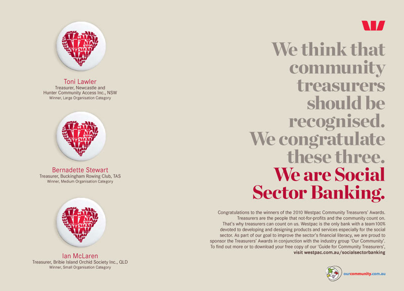 Congratulations to the Treasurers