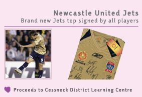 Newcastle Jets Signed Top