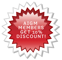 AIGM Members receive 10% off
