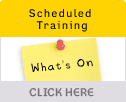 scheduled training