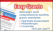 Easy Grants - Australia's most comprehensive monthly grants newsletter