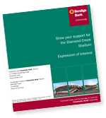 Diamond Creek Stadium - Expression of Interest Form