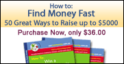 How To: Find Money Fast - 50 Great Ways to Raise up to $5000