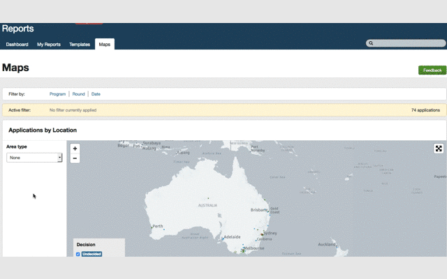 SmartyGrants Maps