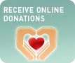 RECEIVE ONLINE DONATIONS