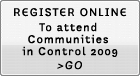 Register Online for Communities in Control 2009