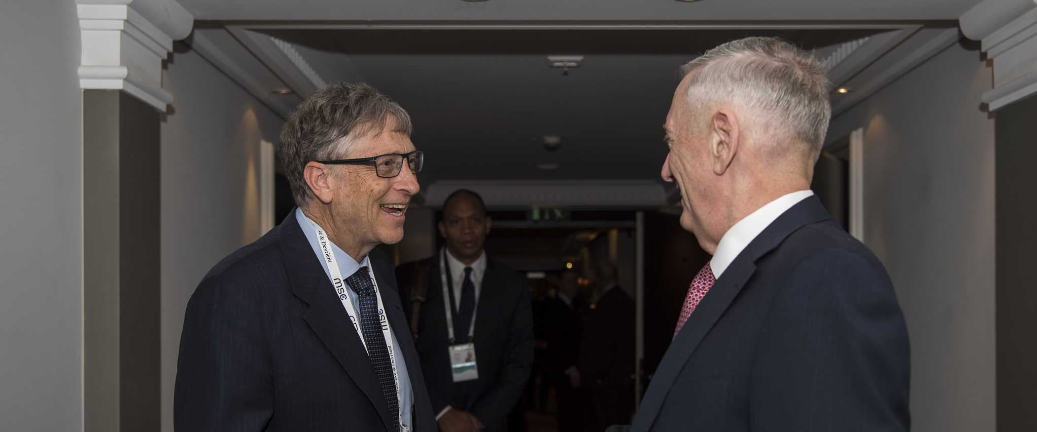 Bill Gates and Jim Mattis