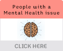 people with a mental health issue
